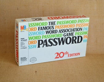 Password board game app